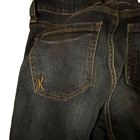 Kut from the Kloth ~ Carlo Ankle Skinny Jeans ~ unfinished hem ~ size 2 - Picture 5 of 16